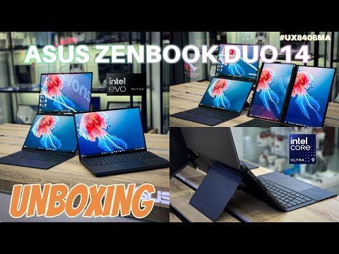ASUS ZenBook Duo 14 OLED 2024 #UX8406MA (UNBOXING)