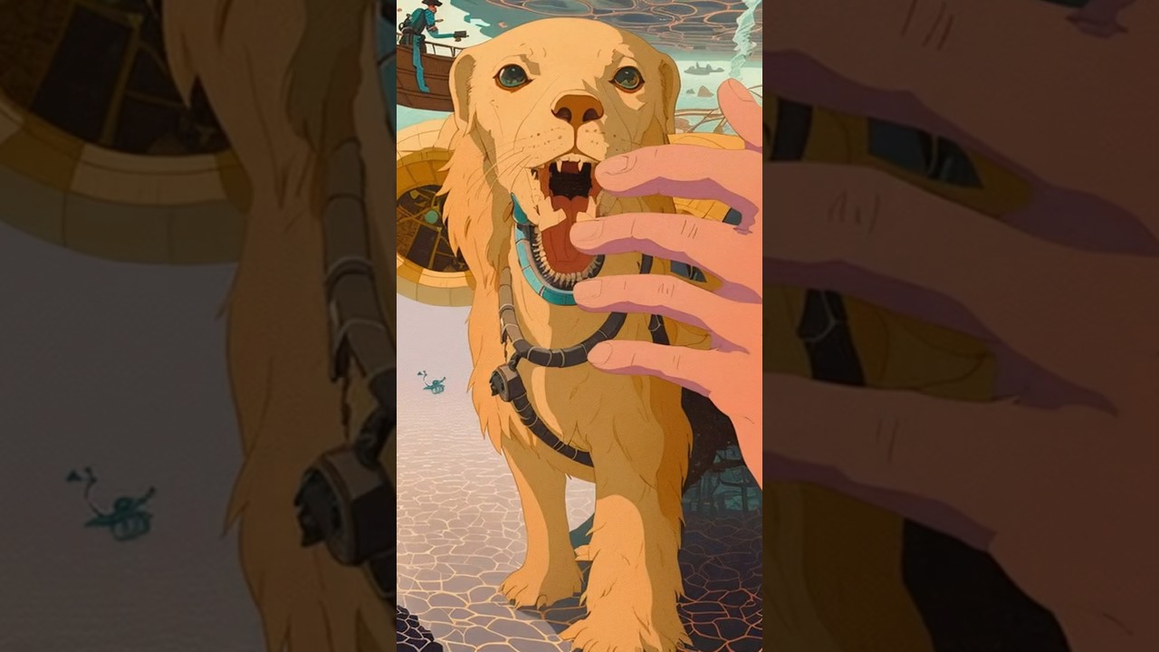 I made Deforum Stable Diffusion Video with My dog #deforumstablediffusion #stablediffusion