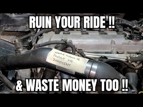 The Truth About Cold Air Intakes. This One's Getting A Motor Replacement Now