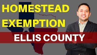 How To File Homestead Exemption 🏠 Ellis County