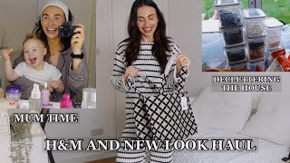 decluttering the kitchen cupboards, h&m and new look haul & mum life! VLOG | Imogen Horton