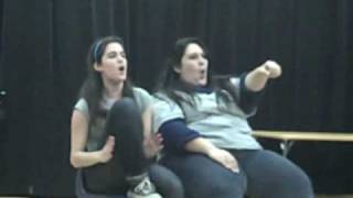 Freedom Thespians 2009 Vicky and Catie