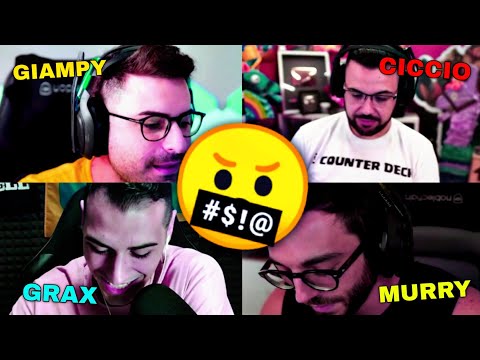 COUNTER PAROLACCE nel VIDEO di CLASH ROYALE di GIAMPY, GRAX, CICCIO E MURRY 🤬