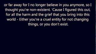Pain of Salvation Vocari dei with Lyrics