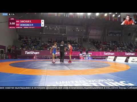 GR EURO2021 U 17 55кг Konstantin SAVCHUK RUS vs  Pavel DENISENCO MDA