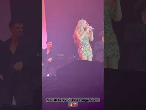 Mariah Carey 🎤 Type Dangerous 🎶 - Live