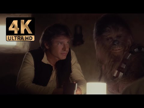 Han Solo and Chewbacca's First Appearance - Star Wars: A New Hope [4K UltraHD]