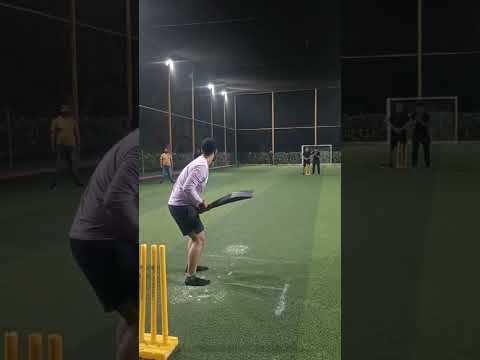 Proper way to play a half pitch 🥎 #turfcricket #cricket #turfground #turf #cricketenthusiast #ipl