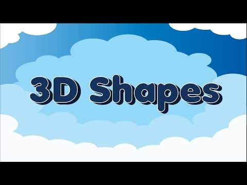 3D Shapes | Fun Shape Song for Kids | Jack Hartmann