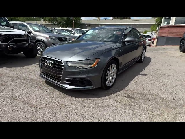 2015 AUDI A6 SEDAN V6, SPRCHRGD, 3.0L 3.0T PRESTIGE SEDAN 4D