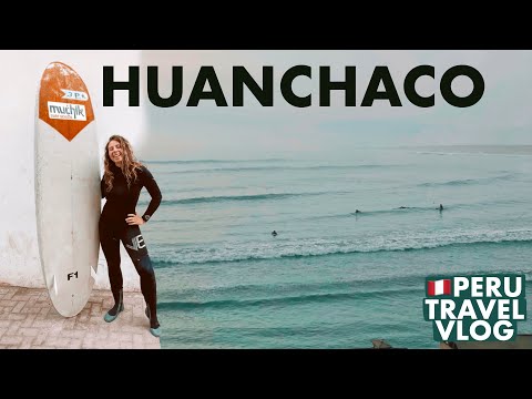 Surfing in Huanchaco 🇵🇪 Backpacking Peru Travel Vlog