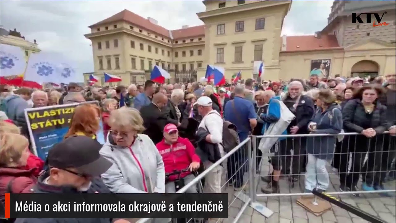 Demonstrace spolku Svatopluk - 27.9.2025