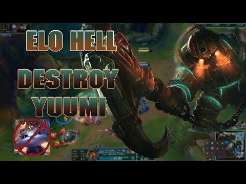 ELO HELL!!!! YUUMI GOT DESTROYED!!!! NAUTILUS SUPPORT!!!