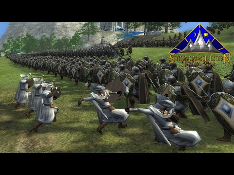 KINSLAYING ON THE NAROG DELTA (Siege Battle) - Silmarillion: Total War