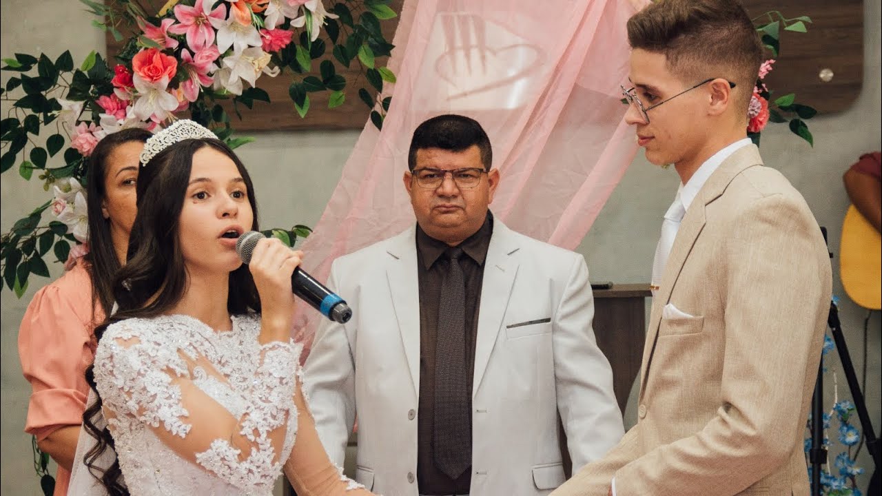NOIVA CANTA BOA OBRA 😭🔥OLHA SÓ OQUE ACONTECEU 🔥-Casamento Ruth e Gabriel