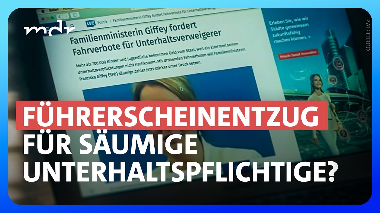Unterhaltsvorschuss für Alleinerziehende: Wie der Staat auf Milliarden verzichtet | Umschau | MDR