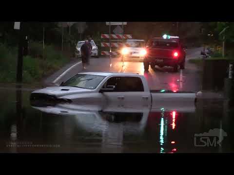 07-17-2021 Harrisburg, PA - Torrential rain and flash flooding in and around the Harrisburg area