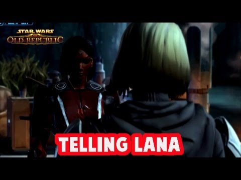 SWTOR, KOTFE- Telling Lana about Valkorion in your mind