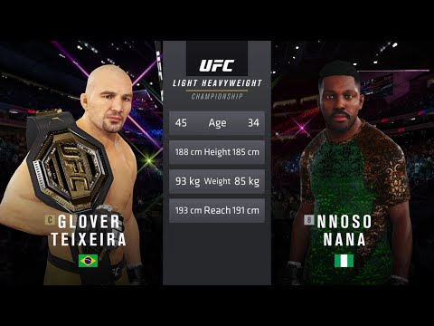 UFC 4 CAREER MODE GAMEPLAY Walkthrough #UFC 14 |FIGHT NIGHT| vs GLOVER TEIXEIRA