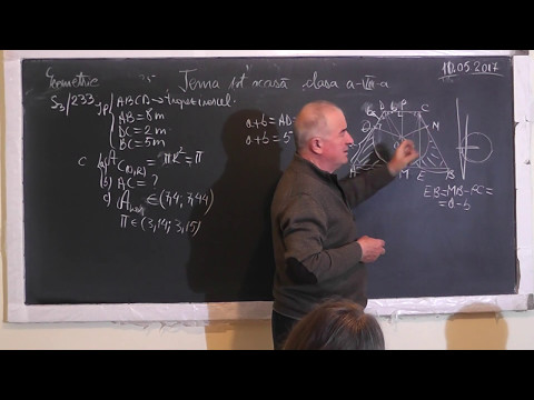 3/3 1497 Trunchi de con circular drept Sectiune axiala Sectiune cu un plan paralel cu baza - Clasa 8