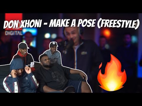 Don Xhoni - Make a Pose (Freestyle) Gjoni Black me Meriton Mjekiqin | Reaction🔥