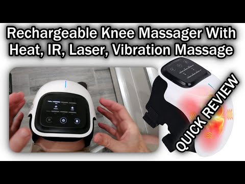 , title : 'Knee Massager With Large LED Screen With Heat, Vibration Massage, Infrared (IR) And Laser REVIEW'
