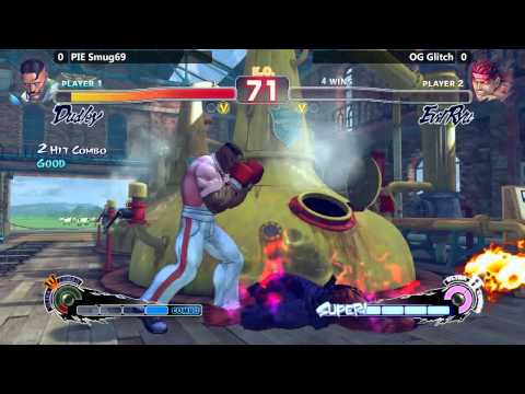 USF4 Winners Finals @ NLBC #136 - PIE Smug vs PAG Glitch [720p/60fps]