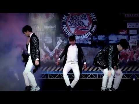 "Never Ends" cover "Back+Last Romeo"(Infinite) @ "Battle Of The Year Thailand 2014"