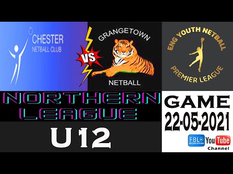 Chester vs Grangetown. 22/05/21. ENG YNPL 20-21 R4. U12 Northern Netball League.