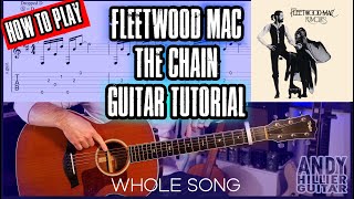 How to play Fleetwood Mac - The Chain Guitar Tutorial