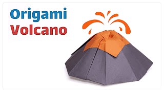 How to Make a Volcano | Origami Volcano