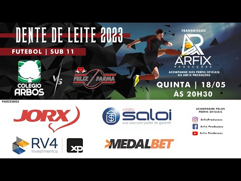 COLÉGIO ARBOS x FELIZ FARMA - FUTEBOL | SUB 11