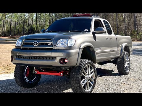 Biggest first gen tundra with 4.5 tuff country lift! | my truck got broken into :(