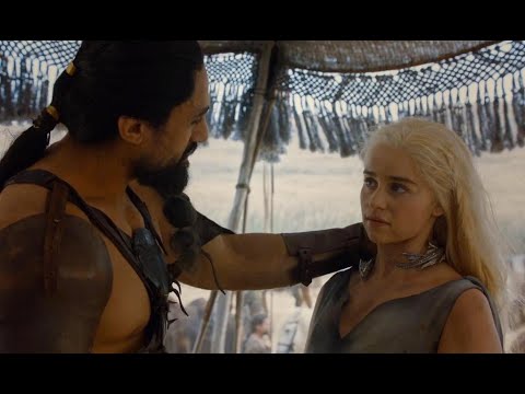 KHAL MORO MEETS DAENERYS AND HE SAID,YOU WILL GIVE ME A SON