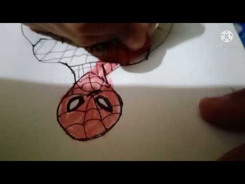 spiderman coloring page.