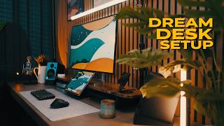 I Built My DREAM Desk Setup! (10k Sub Giveaway)