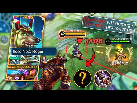 THIS BUILD WILL MAKE ROGER UNBEATABLE!!! | ROGER BEST BUILD 2022 | MLBB