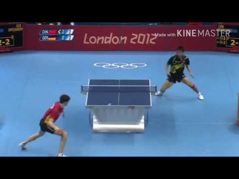 Table Tennis Olympic 2012 Zhang Jike vs Ovtcharov highlights