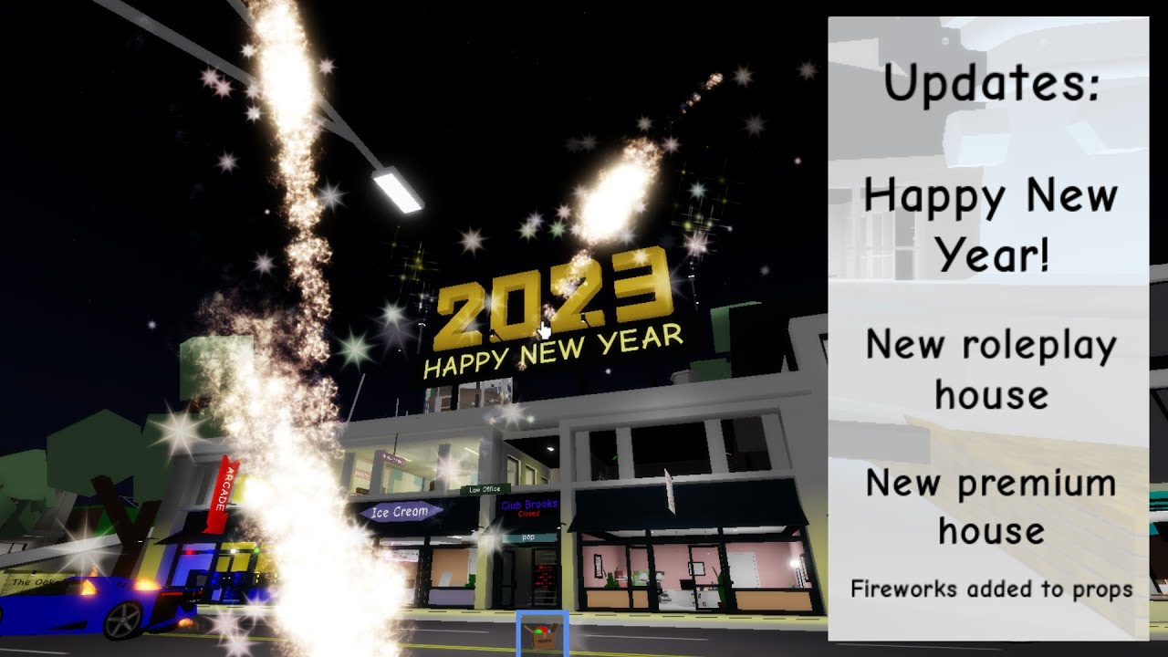 ⚠️ BROOKHAVEN RP 2023 NEW YEARS UPDATE