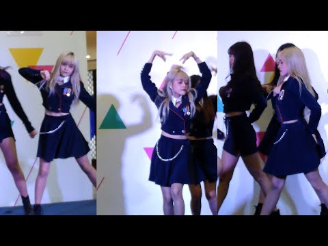 180922  Popcorn cover WJSN (Nino as Luda) - 꿈꾸는 마음으로(Dreams Come True) @ Central Ramindra cover Danc
