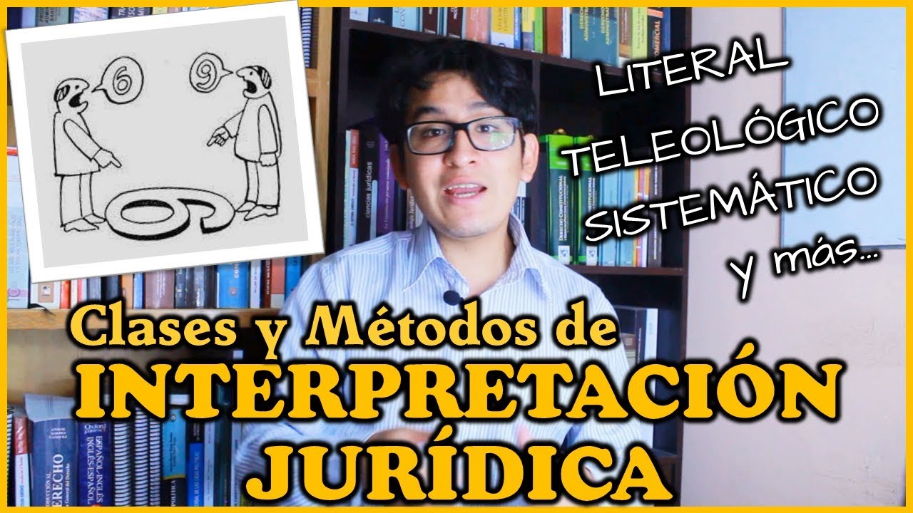 CLASES Y MÉTODOS DE INTERPRETACIÓN JURÍDICA | Introducción al Derecho (#19)