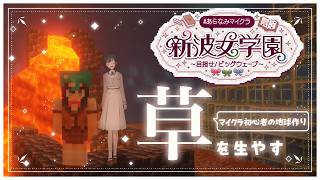 【 Minecraft 】#あらなみマイクラ 草を生やす【 白砂あやね / にじさんじ 】