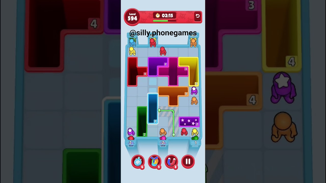 Drop Away Level 594 Walkthrough Solution