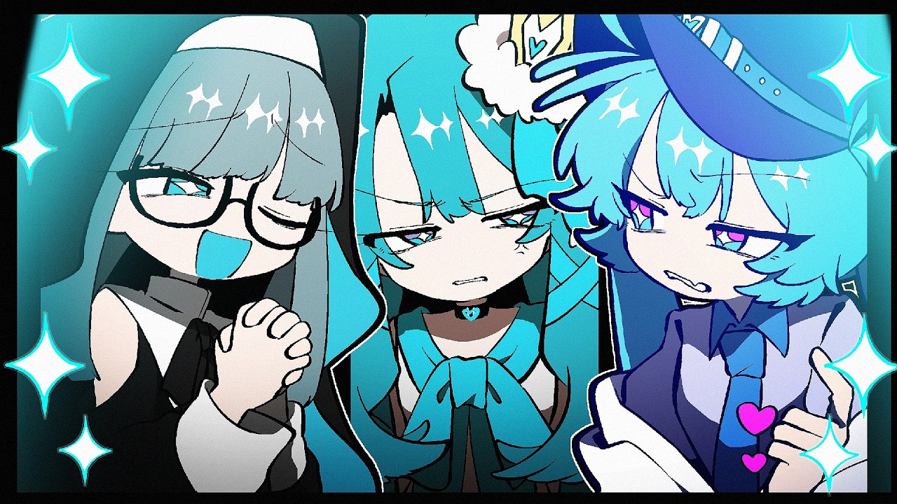 ミクだし/ 初音ミク→ 初音ミク→ 初音ミク