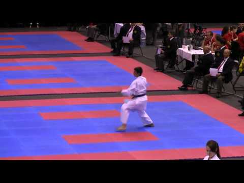 2nd EUROPEAN CHAMPIONSHIPS for CHILDREN, CADETS and JUNIORS Kata individual-Furtos Alexandru-Romania