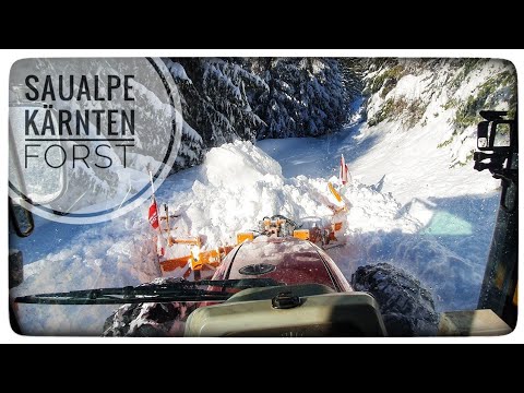 ❄️  Forststraßen Winterdienst 24 - 27.1.2023 ☃️