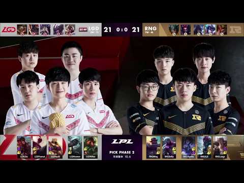 LGD vs RNG Highlights All Games - LPL Spring 2020 W6D4 - Royal Never GiveUp vs LGD Gaming