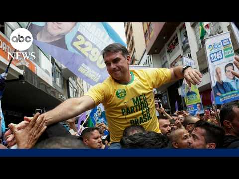 Flavio Bolsonaro arrives in the US after fleeing Brazil following election defeat