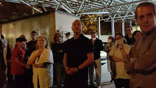 Concentración 25/10/2022 frente al Centro de Salud de Camino del Molino en Arganda.