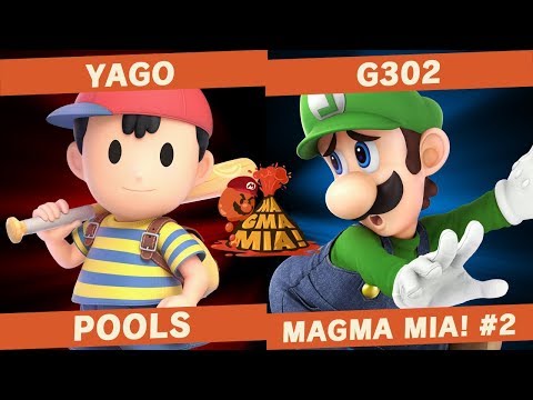 Yago(Ness) vs g302(Luigi) - Pools - MAGMA MIA! #2